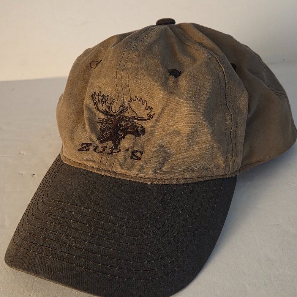 Embroidered and Snapback Zup's Fishing Resort Baseball Cap by OC